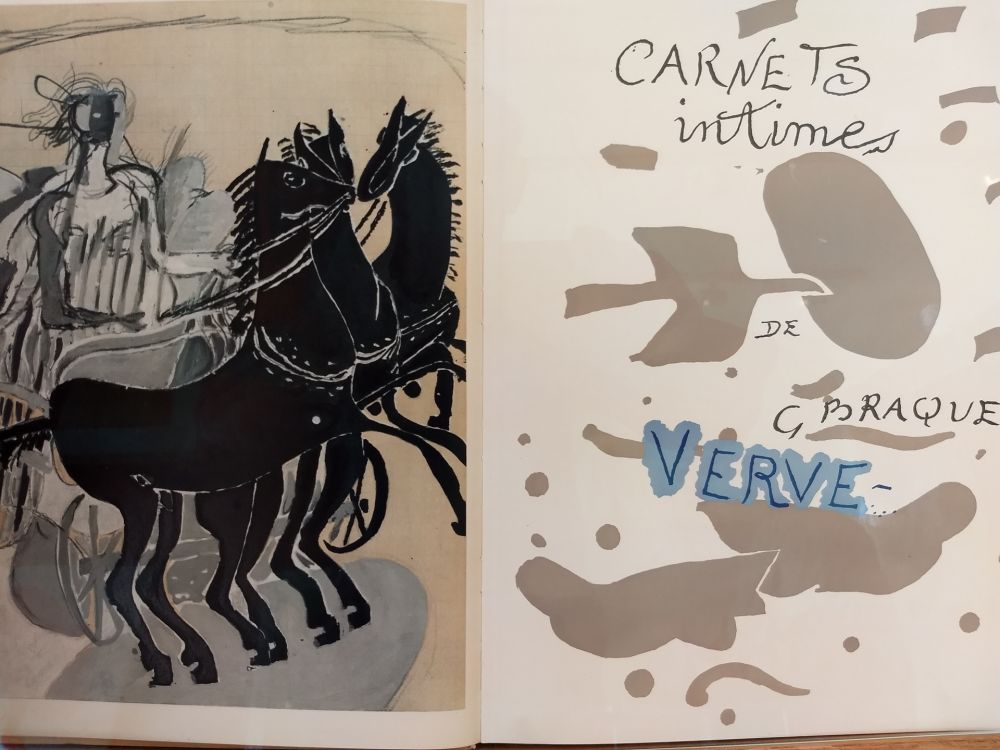 Illustrated Book Braque - Verve 31 32