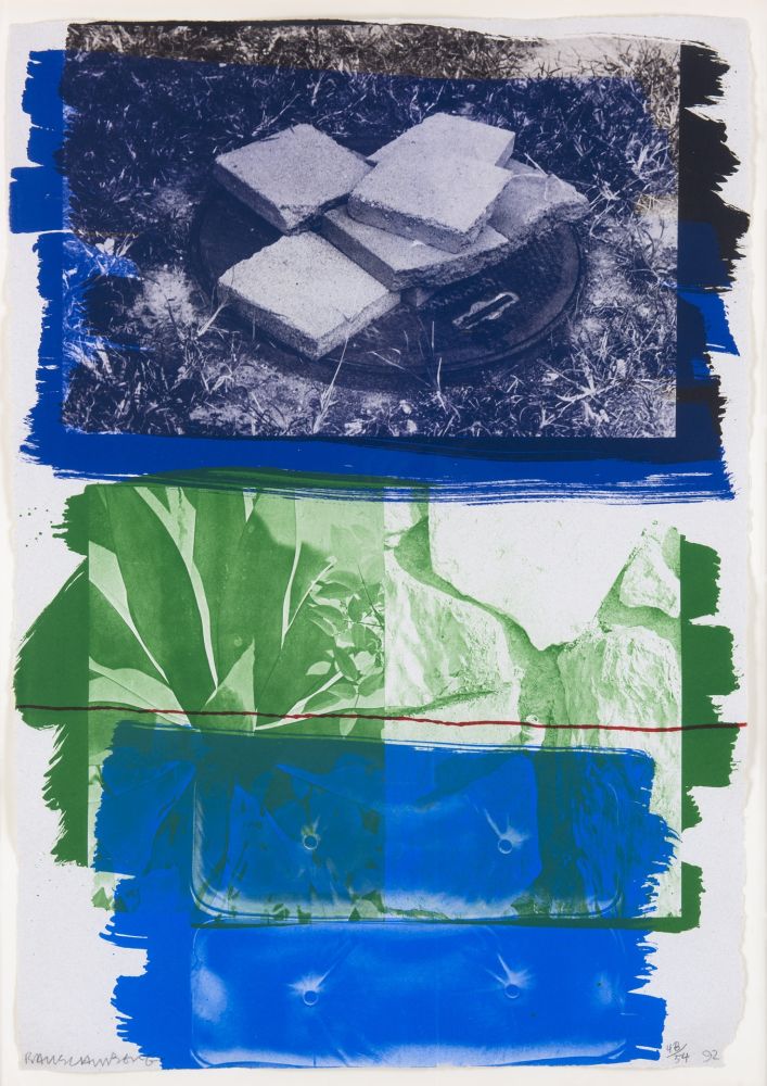 Lithograph Rauschenberg - Viaduct