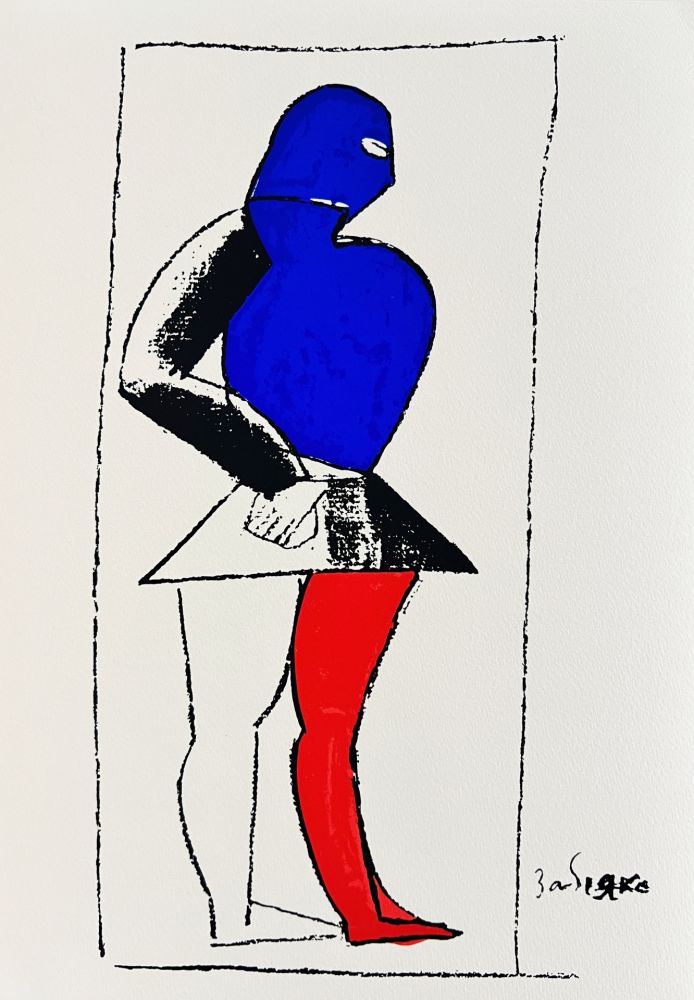 Screenprint Malevitch - Victory over the Sun
