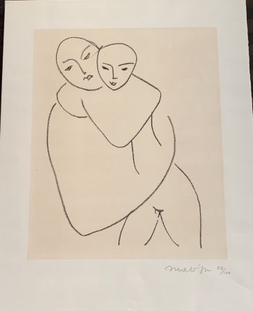 Lithograph Matisse - Vierge et l’enfant
