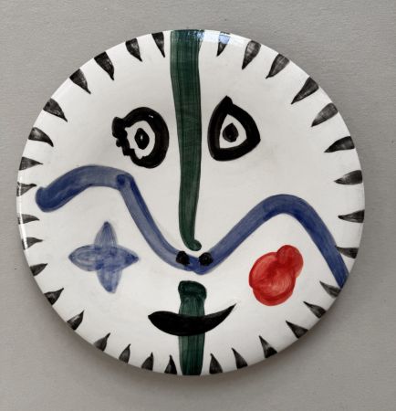 Ceramic Picasso - Visage No 111