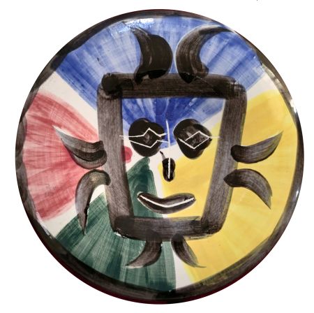 Ceramic Picasso -  Visage No 125 