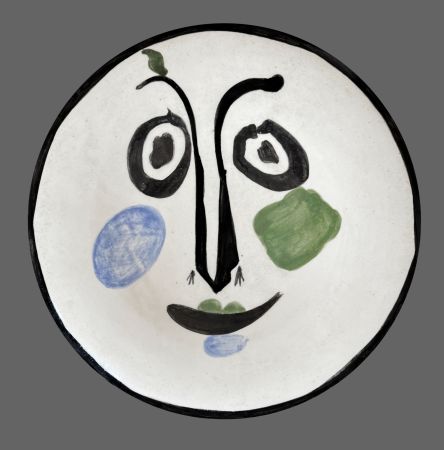 Ceramic Picasso - Visage No 197