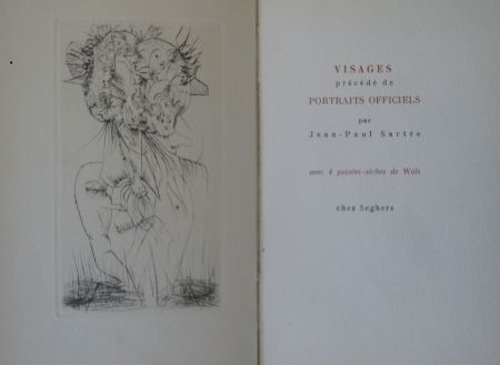 Illustrated Book Wols - Visages