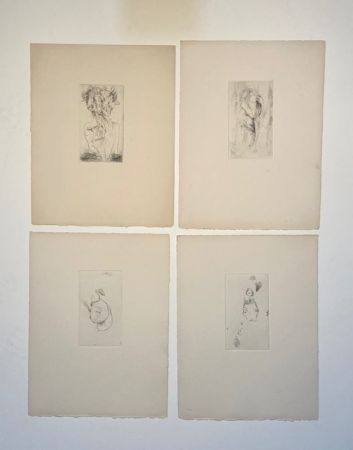 Drypoint Wols - Visages