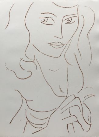 Lithograph Matisse - Visages I