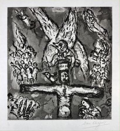 Etching And Aquatint Chagall - Vision d’Apocalypse