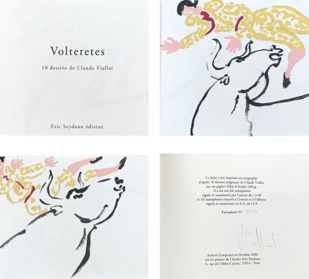 Screenprint Viallat - Volteretes