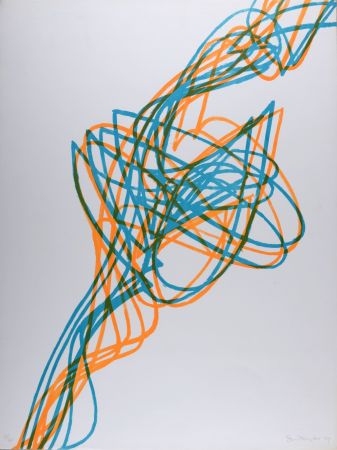 Lithograph Hayter - Volubilis, 1969 - Hand-signed