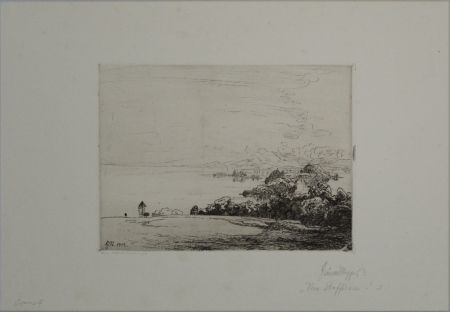 Etching Steppes - Vom Staffelsee / also called 