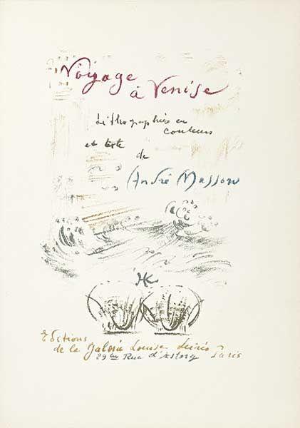 Illustrated Book Masson - Voyage à Venise