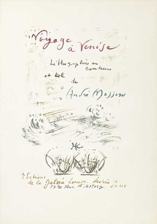 Illustrated Book Masson - Voyage à Venise