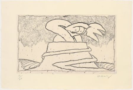 Engraving Alechinsky - Vulcanalyses 07
