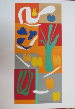 Lithograph Matisse - Végétaux