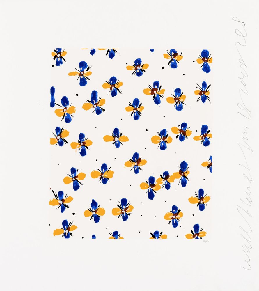 Screenprint Sultan - Wallflower 23