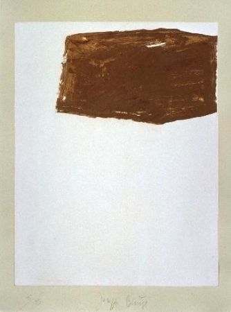 Lithograph Beuys - Wandernde Kiste Nr. 2