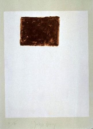 Lithograph Beuys - Wandernde Kiste Nr. 5