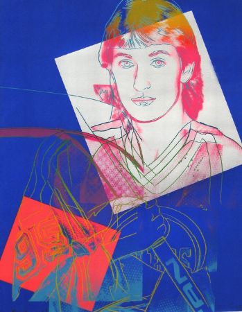 Screenprint Warhol - Wayne Gretzky (FS II.306)