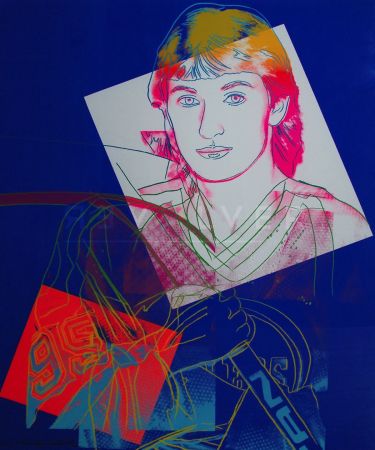 Screenprint Warhol - Wayne Gretzky (FS II.306)