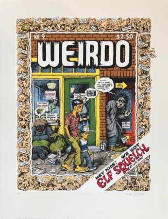 Screenprint Crumb - Weirdo, 1986