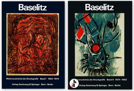 Illustrated Book Baselitz - Werkverzeichnis der Druckgrafik - 2 Volumes - Catalogue raisonne Graphic work