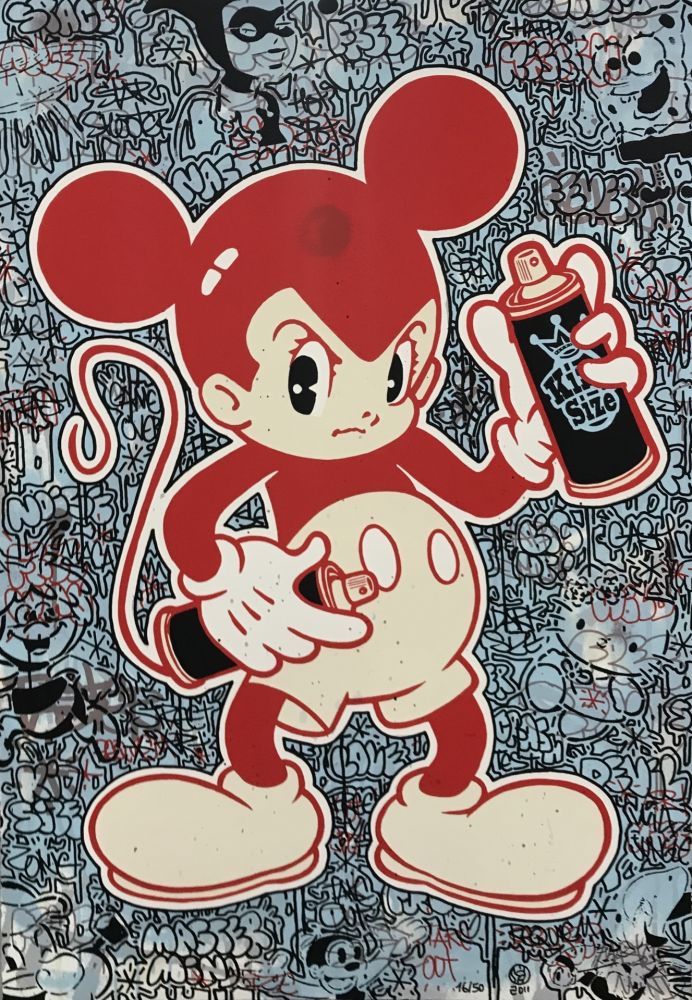 Screenprint Speedy Graphito - Wild Spray 