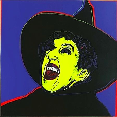 Screenprint Warhol - Witch, from Myths