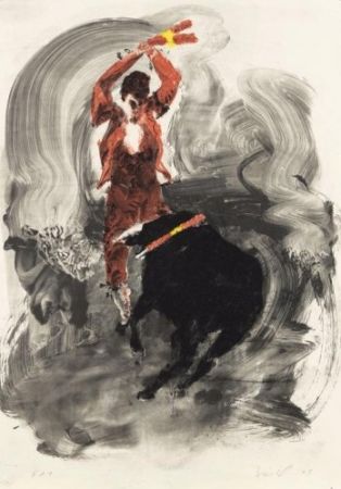 Lithograph Fischl - Without title 1