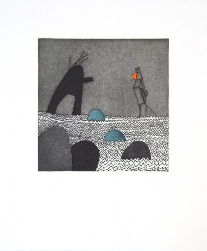 Etching And Aquatint Benmayor - Without title 2
