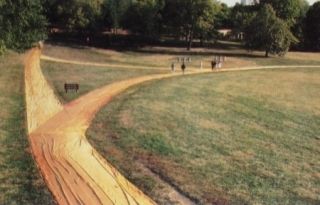 Multiple Christo - Wrapped Walk Ways, Loose Park, Kansas City, Missouri, 1977_78