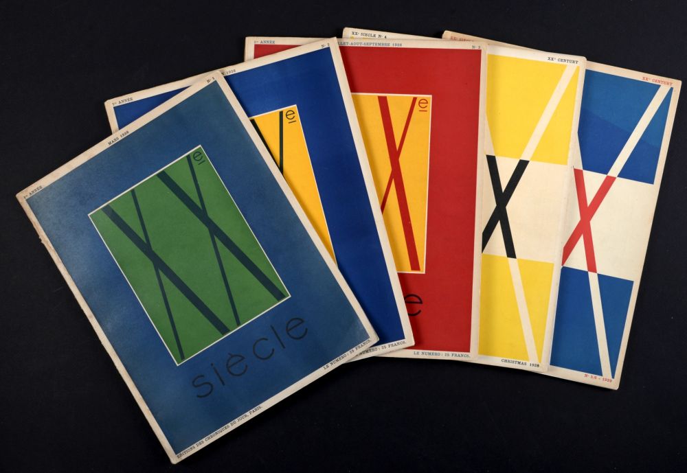 Illustrated Book Kandinsky - XX e siècle, Paris 1938-1939 - A scarce complet run of the first 5 issues of the Art Review XX e siècle, Paris 1938-1939