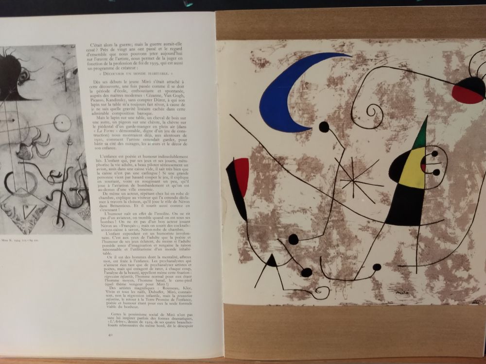 Illustrated Book Miró - Xxe No 8