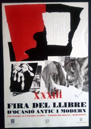 Poster Clavé - XXXIII Fira del llibre d'ocasió antic i Modern