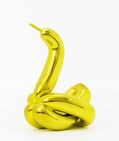 No Technical Koons - Yellow Balloon Swan