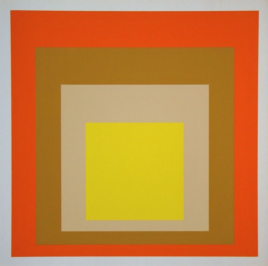 Screenprint Albers - Yes Sir, 1955