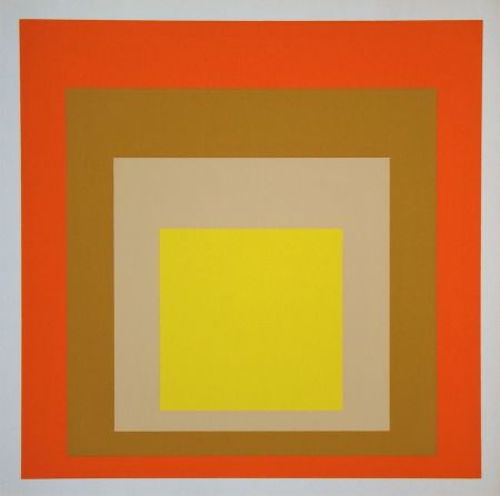 Screenprint Albers - Yes Sir, 1955