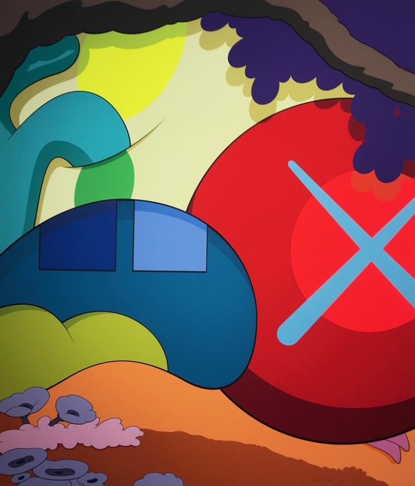 Screenprint Kaws - You Should Know I Know