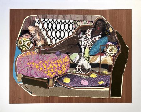 Screenprint Mickalene - You're Gonna Give Me the Love I Need