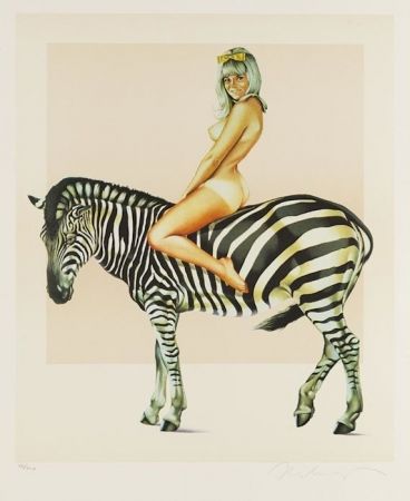 Lithograph Ramos - Zebra