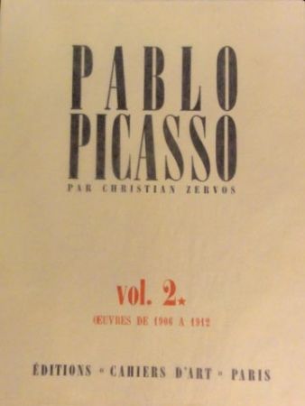 Illustrated Book Picasso - Zervos