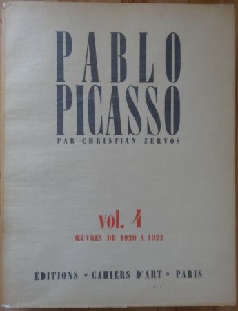 Illustrated Book Picasso - Zervos Vol 4 (1920-1922)
