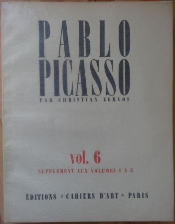 Lithograph Picasso - Zervos Vol 6 (Supplément n° 1 à 5)