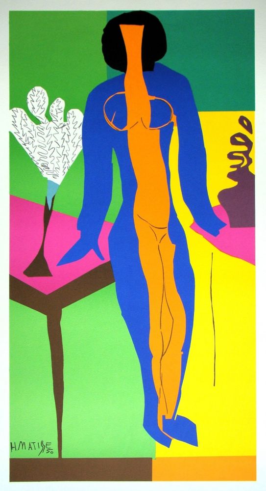 Lithograph Matisse (After) - Zulma, 1950