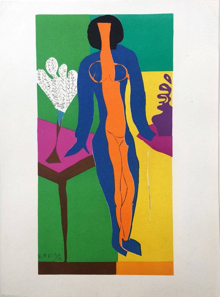 Lithograph Matisse - ZULMA (1950)
