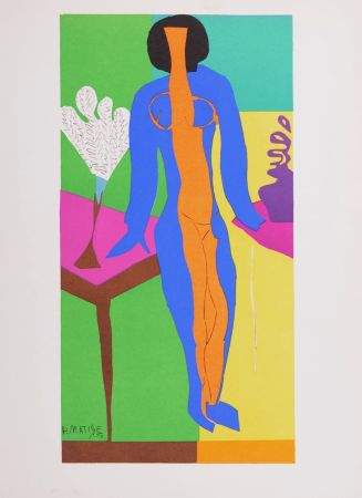 Lithograph Matisse (After) - Zulma, 1958