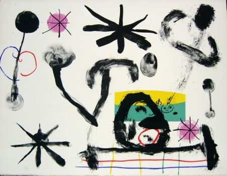 Lithograph Miró - ÁLBUM 19