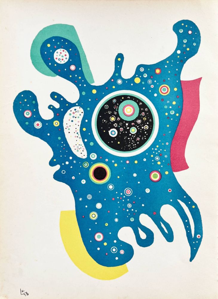 Lithograph Kandinsky - Étoiles