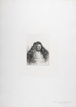Rotogravure Rembrandt - Étude pour la grande mariée juive