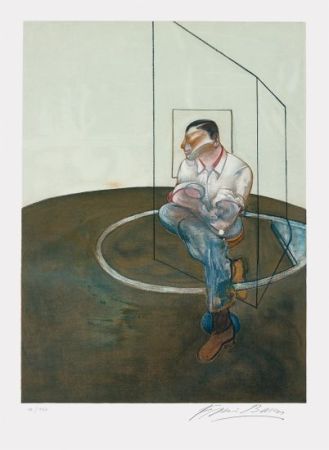 Lithograph Bacon - Étude pour un portrait de John Edwards